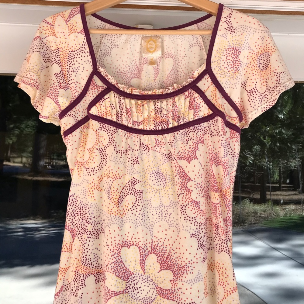 Ric Rac Anthropolgie cotton tee